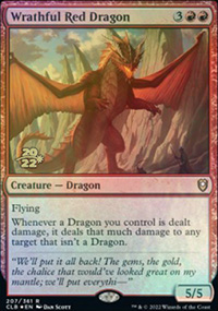 Dragon rouge furieux - Prerelease Promos