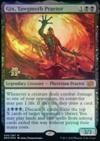 Gix, praetor de Yaugzebul - Prerelease Promos