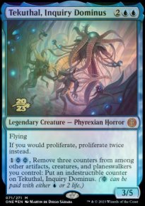 Tekuthal, Dominus des enqutes - Prerelease Promos