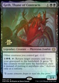 Geth, Thane des contrats - Prerelease Promos