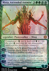 Nissa, animiste ascendue - Prerelease Promos