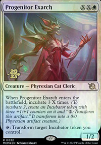 Exarque progniteur - Prerelease Promos