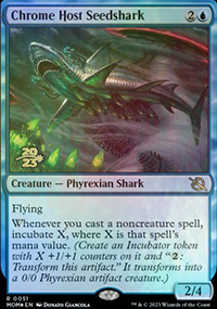 Requin  cosses de la milice de chrome - Prerelease Promos