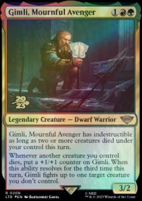 Gimli, vengeur plor - Prerelease Promos