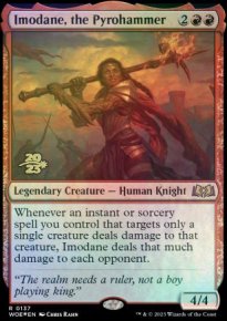 Imodane, le pyromarteau - Prerelease Promos