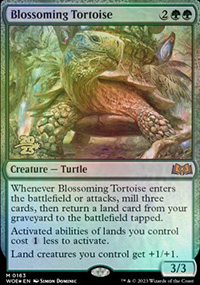 Tortue florissante - Prerelease Promos