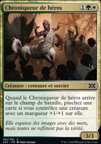 Chroniqueur de hros - 