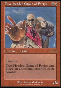 Two-Headed Giant of Foriys - 