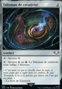 Talisman de crativit - 