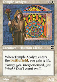 Acolyte du temple - Masters Edition IV