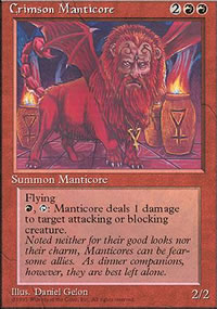 Manticore pourpre - 4th Edition