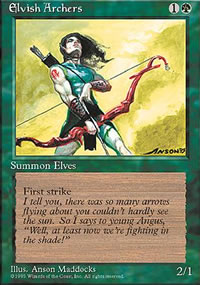 Archers elfes - 4th Edition