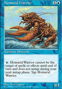 Homarid Warrior - 5th Edition