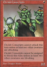 Conscrits orques - 5th Edition