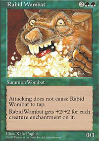 Wombat enrag - 5th Edition
