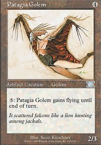 Golem  patagia - 6th Edition