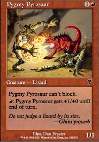 Pyrosaure pygme - 7th Edition