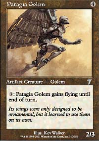 Golem  patagia - 7th Edition