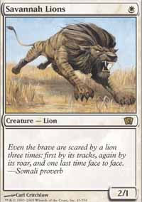 Lions des savanes - 8th Edition