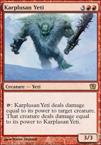 Yeti karplusan - 9th Edition