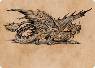 Dragon d'airain ancien - Illustration - 