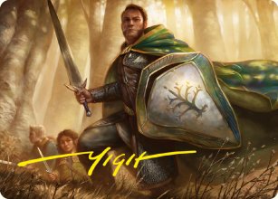 Boromir, Gardien de la Tour - Illustration - 