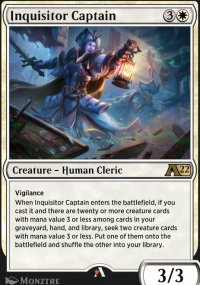 Capitaine inquisitrice - Alchemy: Exclusive Cards