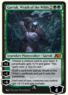 Garruk, colre des friches - Alchemy: Exclusive Cards