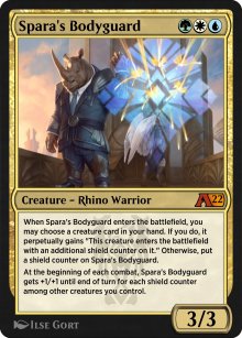 Garde du corps de Spara - Alchemy: Exclusive Cards