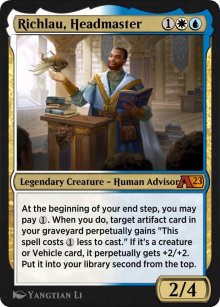 Richlau, directeur - Alchemy: Exclusive Cards