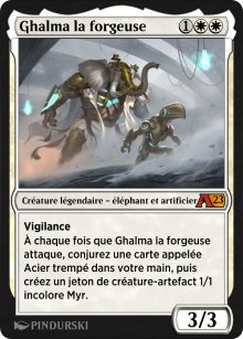 Ghalma la forgeuse - Alchemy: Exclusive Cards