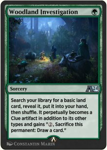 Enqute dans les bois - Alchemy: Exclusive Cards