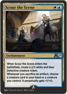 Ratissage de scne de crime - Alchemy: Exclusive Cards