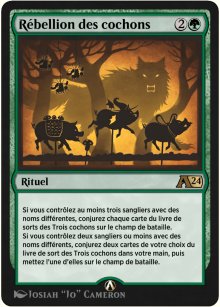 Rbellion des cochons - Alchemy: Exclusive Cards