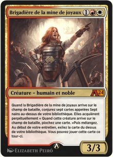 Brigadire de la mine de joyaux - Alchemy: Exclusive Cards