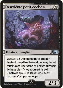 Deuxime petit cochon - Alchemy: Exclusive Cards