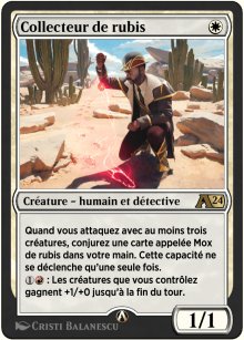 Collecteur de rubis - Alchemy: Exclusive Cards