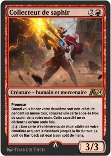 Collecteur de saphir - 