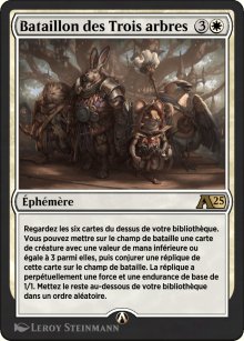 Bataillon des Trois arbres - Alchemy: Exclusive Cards