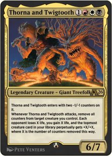 Thorna and Twigtooth - Alchemy: Exclusive Cards