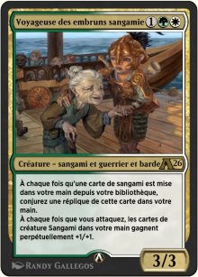 Voyageuse des embruns sangamie - Alchemy: Exclusive Cards