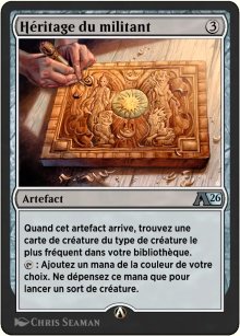 H�ritage du militant - Alchemy: Exclusive Cards