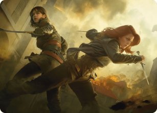 Mary Read et Anne Bonny - Illustration - Assassin's Creed - Art Series