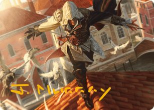 Ezio, lame de la vengeance - Illustration - Assassin's Creed - Art Series