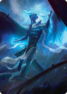 Ugin, l'il des temptes - Illustration - Tarkir: Dragonstorm - Art Series