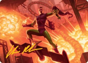 Bouffon vert, revenant - Illustration - Marvels Spider-Man - Art Series