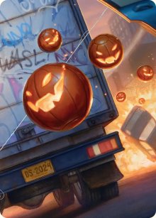 Bombes citrouilles - Illustration - Marvels Spider-Man - Art Series