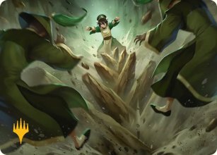 Jet de gravier - Illustration - Avatar: The Last Airbender - Art Series