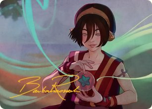 Toph, le premier matre du Mtal - Illustration - Avatar: The Last Airbender - Art Series