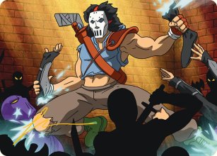 Casey Jones, redresseur de torts - Illustration - Teenage Mutant Ninja Turtle - Art Series